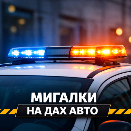 Проблискові панелі на дах авто