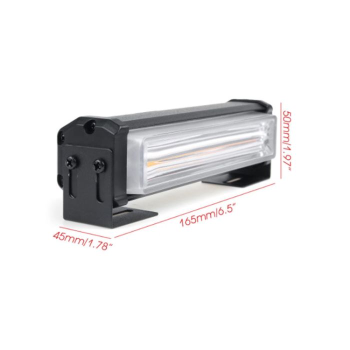 Стробоскоп жовтогарячий у решітку радіатора жовтий евакуатора мигалка