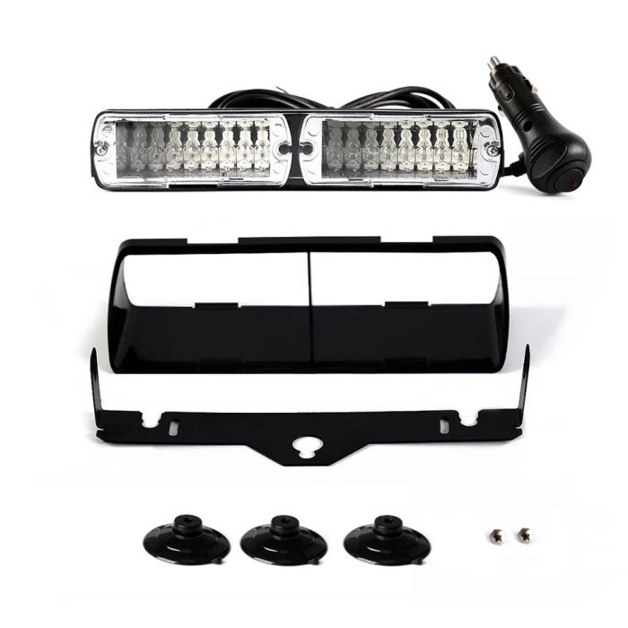 Стробоскоп мигалка синій червоний Viper S2 під лобове скло маячок