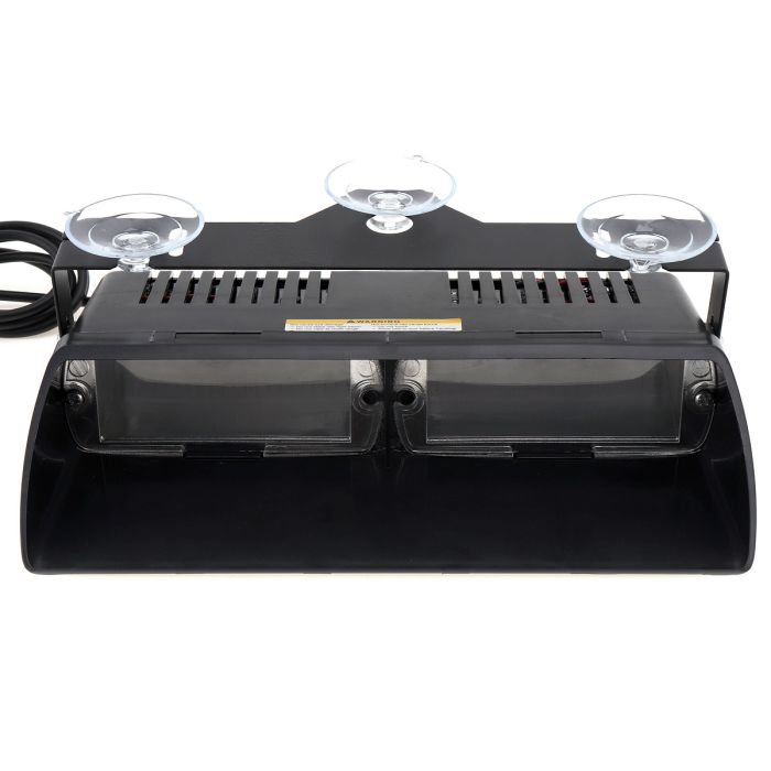 Проблисковий маячок під лобове скло Стробоскоп червоний синій