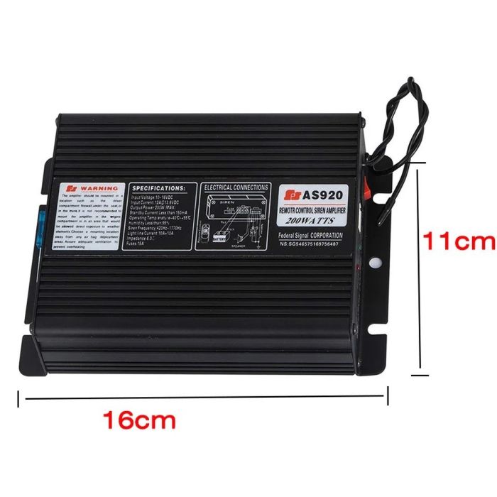 Спец сигнал 200 ВАТ СГУ Крякалка Безпровідне