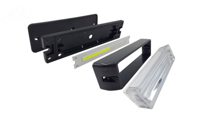 Проблисковий маячок синій стробоскоп на авто накладний