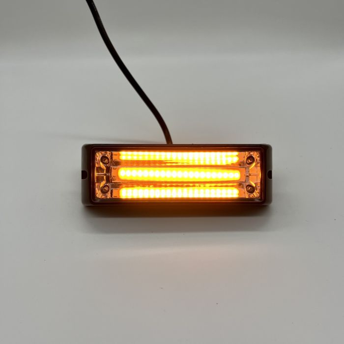 Проблисковий маячок жовтий стробоскоп на авто накладний