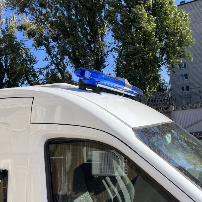 Мигалка з СГП на дах автомобіля проблисковий маячок 120 см