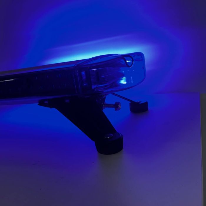 Мигалка синього кольору на дах автомобіля проблисковий маячок 120 см