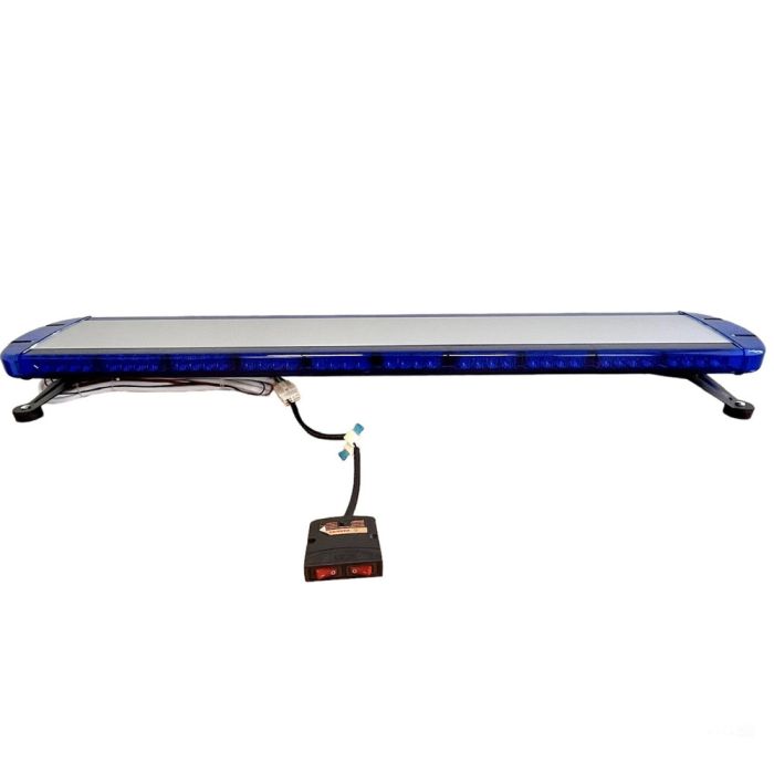 Мигалка синього кольору на дах автомобіля проблисковий маячок 120 см