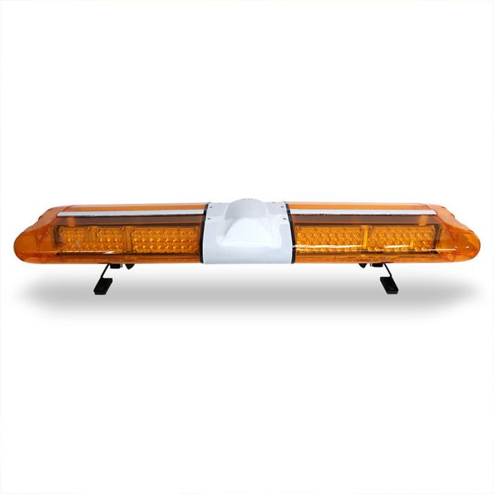 Мигалка 105см + СГУ 200ВТ на дах авто, 4 сторони / ЖОВТИЙ 160Вт 12В