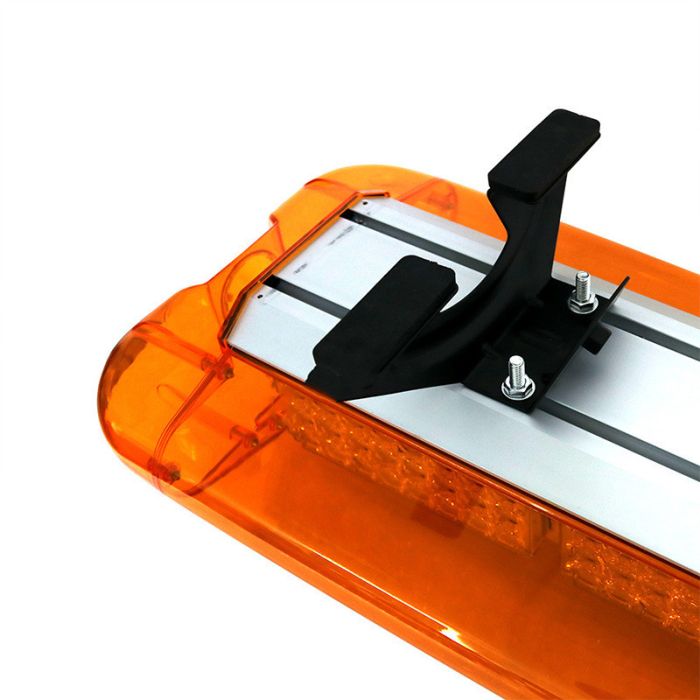 Мигалка 105см + СГУ 200ВТ на дах авто, 4 сторони / ЖОВТИЙ 160Вт 12В