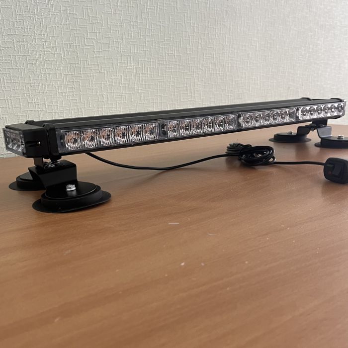 Стробоскоп-мигалка на дах Балка LED 70см, 12/24v синій червоний
