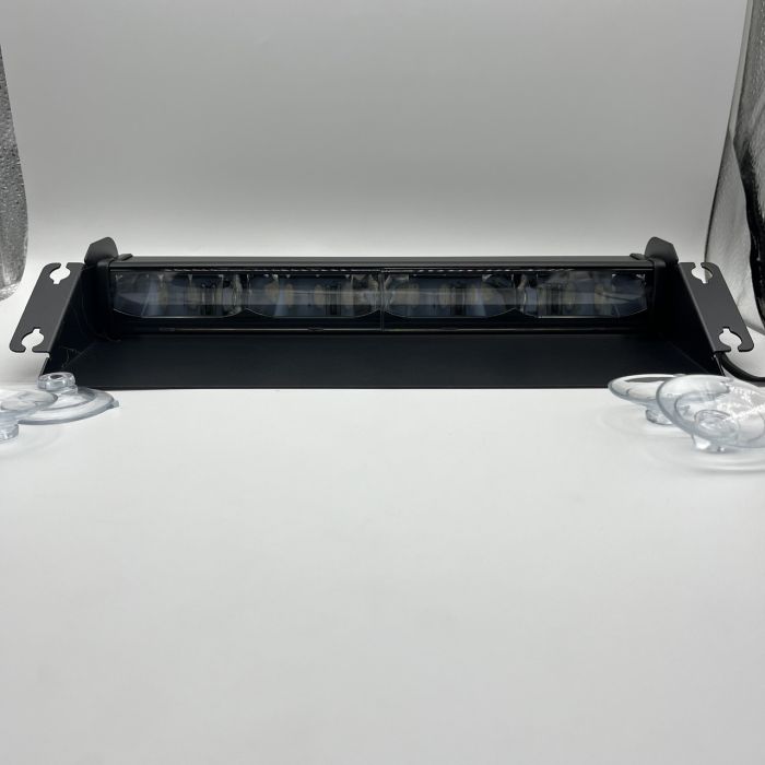 Проблисковий маячок під лобове скло 31см Стробоскоп червоний синій