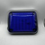 Проблисковий маячок синій стробоскоп на авто накладний 23см