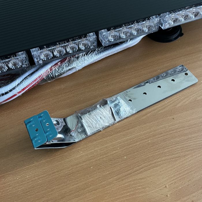 Стробоскоп-мигалка на дах авто LED 125см, 12/24v жовтий помаранчевий