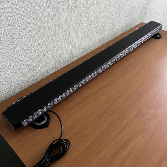 Стробоскоп-мигалка на дах Балка LED 125см, 12/24v жовтий помаранчевий