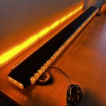 Стробоскоп-мигалка на дах Балка LED 125см, 12/24v жовтий помаранчевий