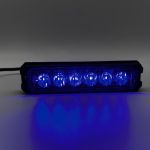 Стробоскоп мигалка в решітку автомобіля синій