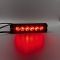 Стробоскоп мигалка в решітку автомобіля червоний