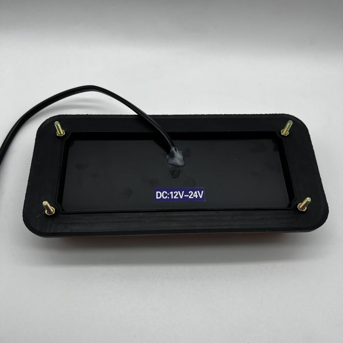 Проблисковий маячок жовтий 18х8 см стробоскоп на авто накладний