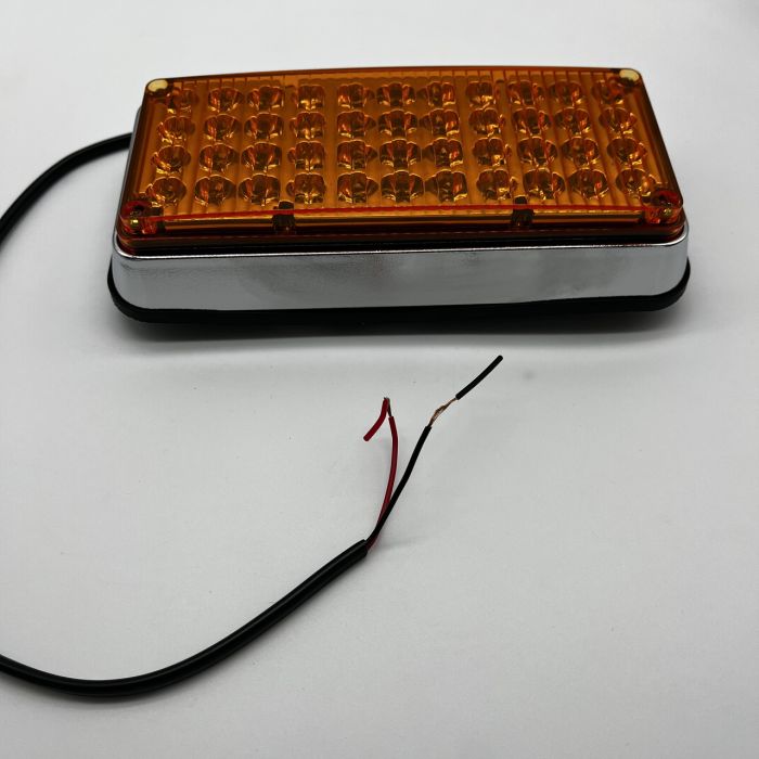 Проблисковий маячок жовтий 18х8 см стробоскоп на авто накладний