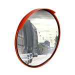 Дорожнє дзеркало сферичне D-800 вуличне з козирком