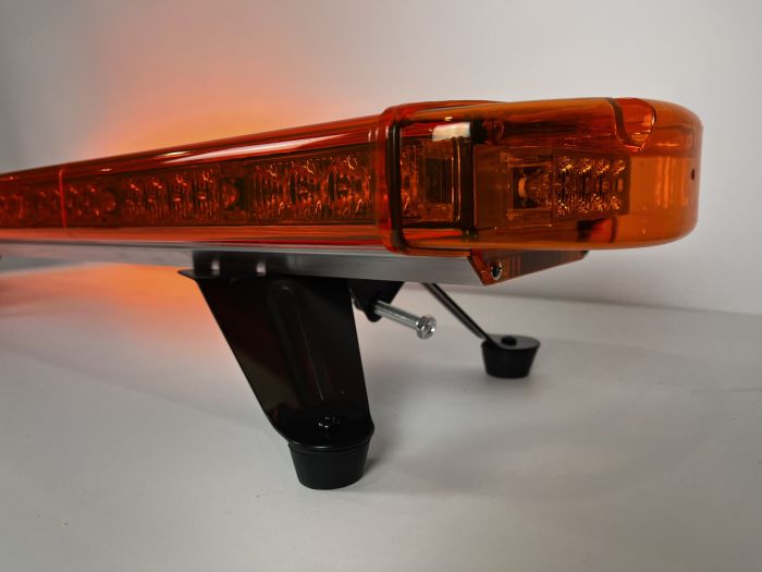 Проблисковий маячок мигалка на дах LED 118 см, 12/24v жовтий жовтогарячий