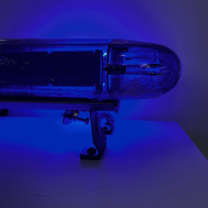 Мигалка синього кольору з СГП  на дах автомобіля проблисковий маячок 120 см