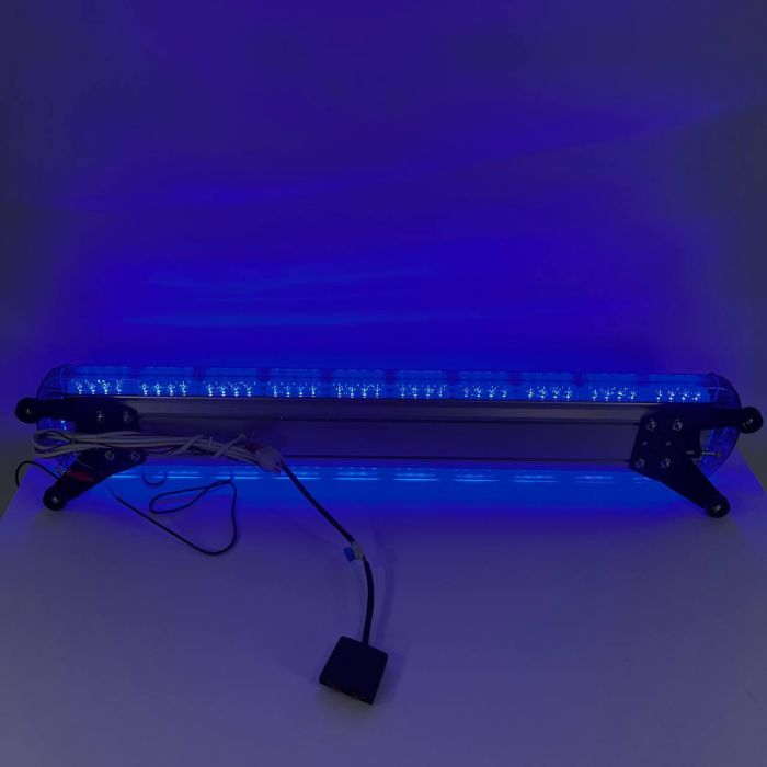 Мигалка синього кольору на дах автомобіля проблисковий маячок 120 см