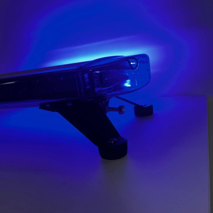 Мигалка синього кольору на дах автомобіля проблисковий маячок 120 см