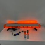 Стробоскоп мигалка на дах авто LED 108см, 12/24v жовтий помаранчевий