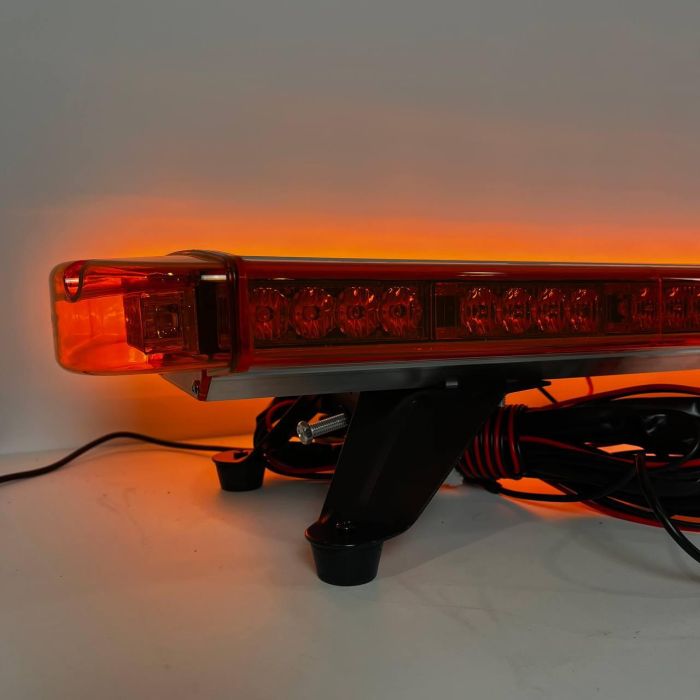 Проблискова панель на дах авто 108 см 80 LED помаранчева