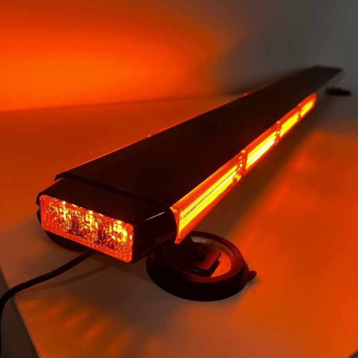 Мигалка на дах автомобіля 128 см 102W помаранчева