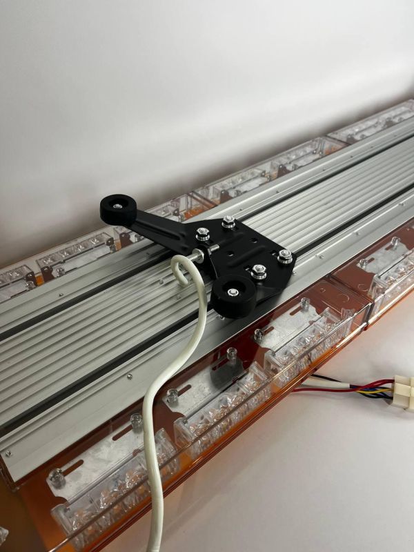 Мигалка на дах автомобіля 150см, 112LED помаранчева