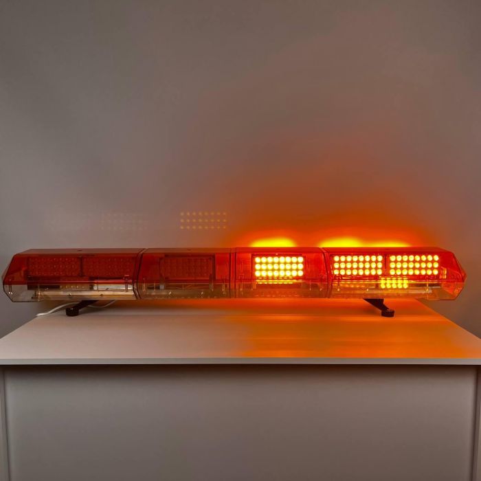 Мигалка на дах автомобіля 150см, 348LED помаранчева