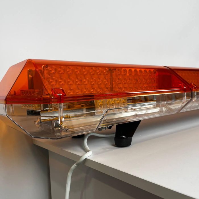 Мигалка на дах автомобіля 150см, 348LED помаранчева