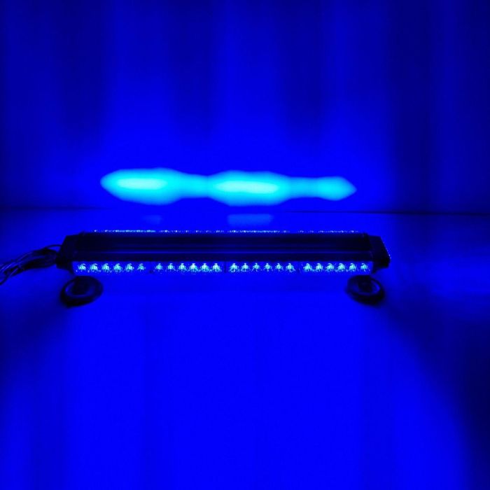 Стробоскоп-мигалка на дах Балка LED 70см, 12/24v синій колір