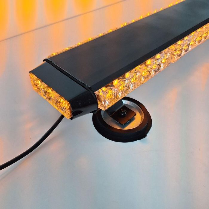 Стробоскоп-мигалка на дах Балка LED 98см, 12/24v жовтий помаранчевий