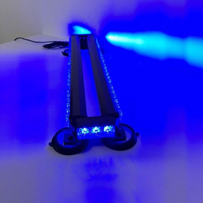 Стробоскоп-мигалка на дах Балка LED 70см, 12/24v синій колір