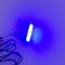 Стробоскоп 6 світлодіода тонкий. Синій колір