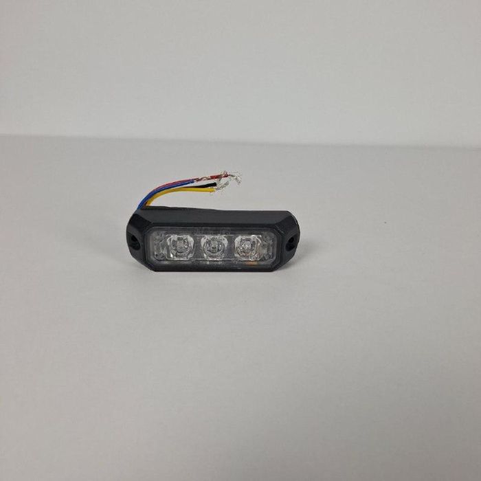 Стробоскоп 3 світлодіода тонкий. Синій колір