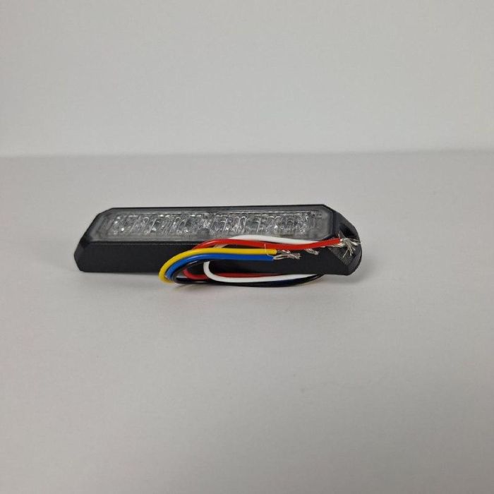 Стробоскоп 6 світлодіода тонкий. Червоний колір