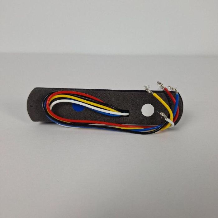 Стробоскоп 6 світлодіода тонкий. Синій/білий колір