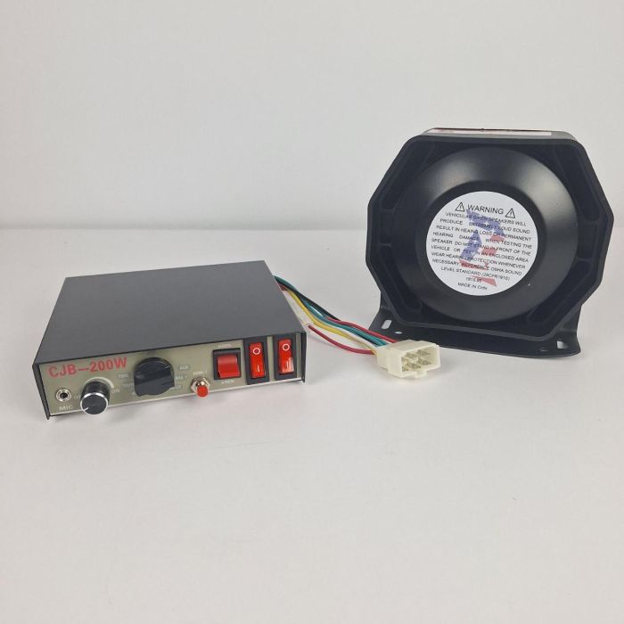 Спецсигнал СГУ 200w з гучномовцем, динамік 200w, 12V