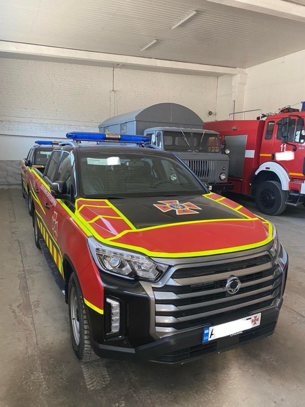 Світлоакустична панель синя на дах автомобіля проблисковий маячок 120 см