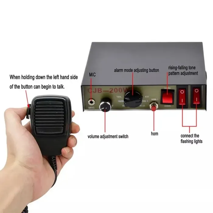 Спец сигнал 200 ВАТ СГУ Крякалка 24V