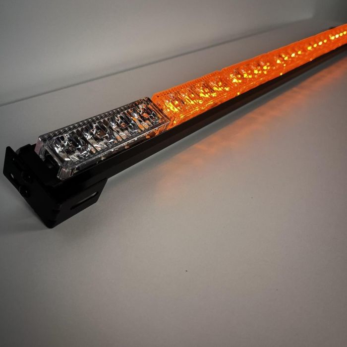 Жовтогаряча led балка 32W стробоскоп мигалка для евакуатора