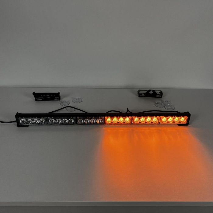 Помаранчева led балка 24W стробоскоп мигалка для евакуатора