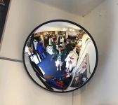 Оглядове дзеркало безпеки від D300 мм сферичне акріл