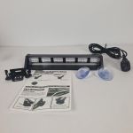 Проблисковий маячок під лобове скло 30см Стробоскоп червоний синій