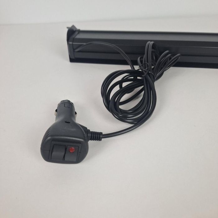 Проблисковий маячок під лобове скло 31см Стробоскоп синій