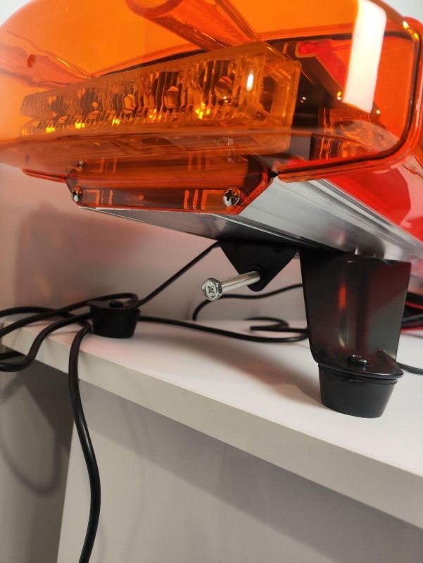 Мигалка на дах автомобіля 145 см жовта 108LED, проблискова панель