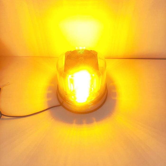 Стробоскоп-мигалка на дах LED 19см, 12/24v жовтий помаранчевий